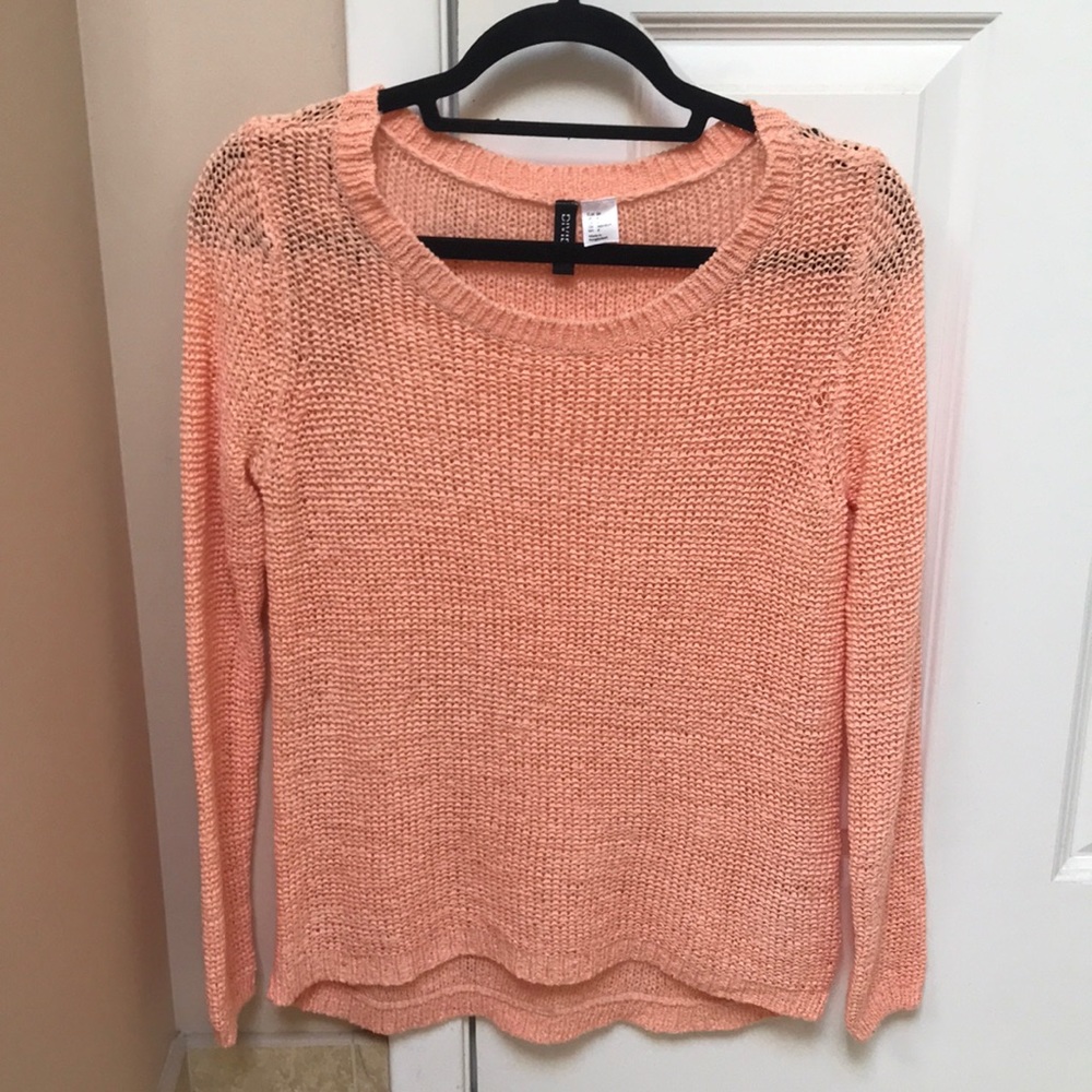 Cute Peach Sweater